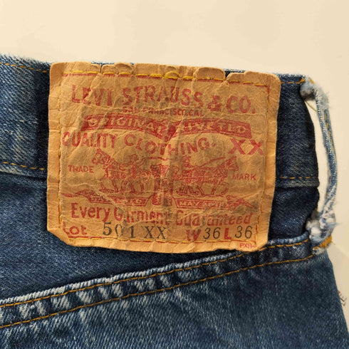 リーバイス Levis 98年製 501xx ビッグE 1955年モデル 555刻印 バレンシア製 ボタンフライ デニムパンツ メンズ 36×36