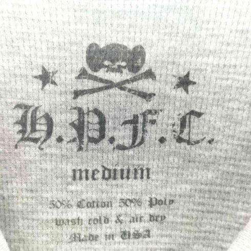 HAPPY 99 REM RUGBY THERMAL Y2K street メンズ import:M