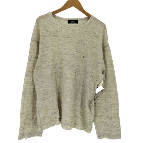 ENSOU. Scar tissue long sleeve tee / a. OATMEAL domestic メンズ JPN:M