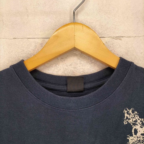 SEKU ZIPANG 和柄 両面プリントクルーネックTシャツ メンズ M