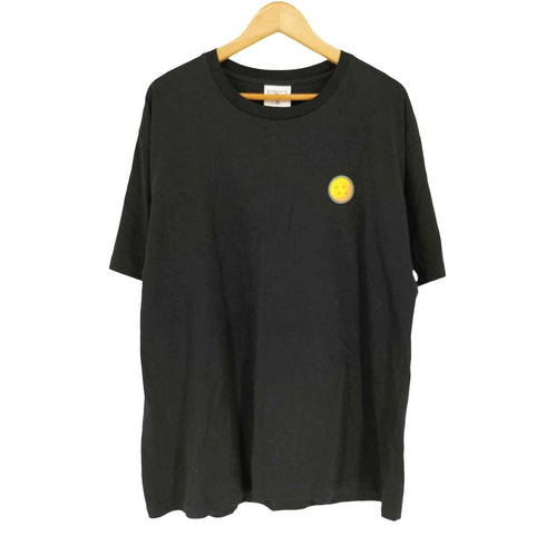 両面キャラクタープリントクルーネックTシャツ メンズ 4L
