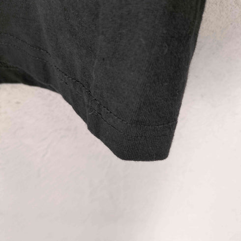 両面キャラクタープリントクルーネックTシャツ メンズ 4L