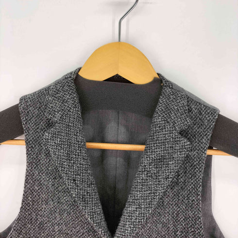ハリスツイード Harris Tweed ツイードベスト メンズ