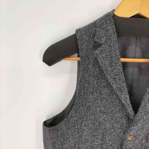 ハリスツイード Harris Tweed ツイードベスト メンズ