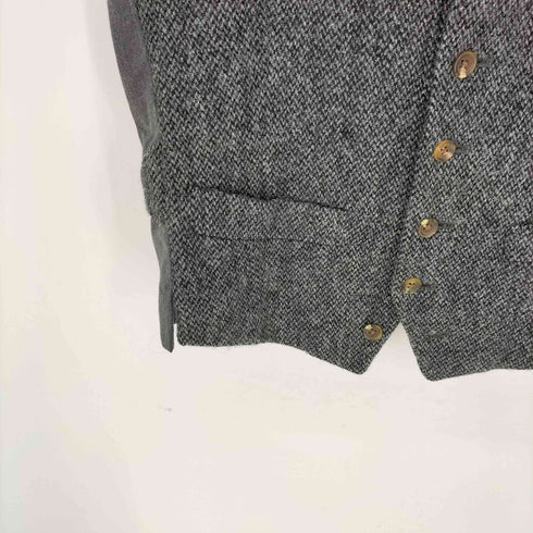 ハリスツイード Harris Tweed ツイードベスト メンズ