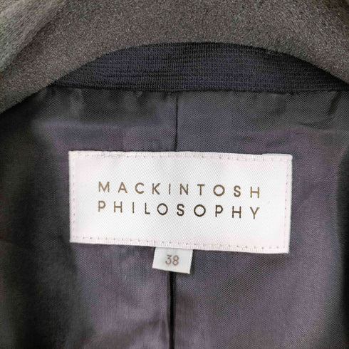 マッキントッシュフィロソフィー MACKINTOSH PHILOSOPHY 2Bテーラードジャケット レディース JPN:38