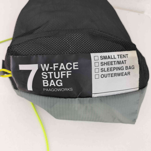 PAAGOWORKS W-FACE STUFF BAG 7 メンズ