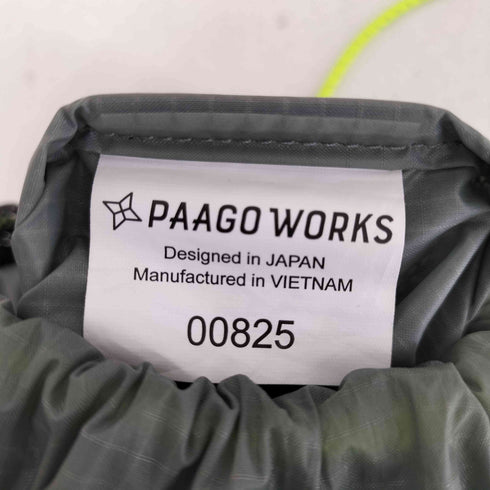 PAAGOWORKS W-FACE STUFF BAG 7 メンズ