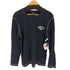 ノーティカ NAUTICA 90s ロゴプリントサーマルニット メンズ import:M