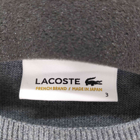 ラコステ LACOSTE クルーネックセーター メンズ JPN:3
