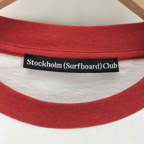 STOCKHOLM SURFBOARD CLUB RINGER リンガークルーネックTシャツ import メンズ import:M