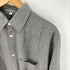 ムジラボ MUJI labo BRUSHED COTTON TWILL REGULAR COLLAR SHIRT メンズ JPN:M