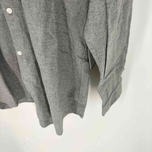 ムジラボ MUJI labo BRUSHED COTTON TWILL REGULAR COLLAR SHIRT メンズ JPN:M