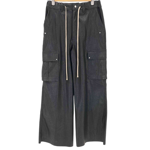 ダンケシェーン Danke Schon PU LEATHER BAGGY CARGO PANTS メンズ JPN:M