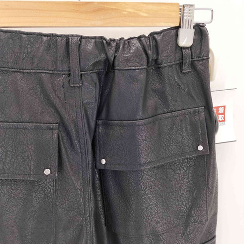 ダンケシェーン Danke Schon PU LEATHER BAGGY CARGO PANTS メンズ JPN:M