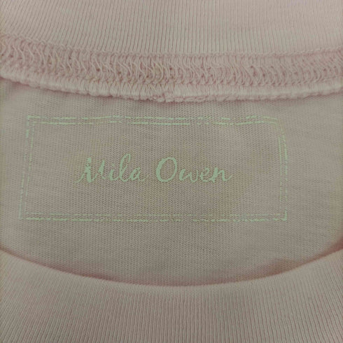 ミラオーウェン Mila Owen スリーブプリントグラフィックロンT レディース FREE
