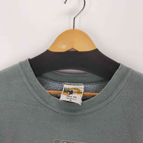 Field&Stream 90s USA製 アニマルプリントスウェット メンズ import:XL