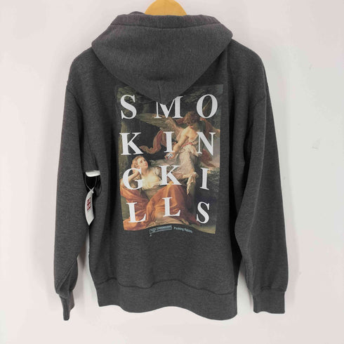 エフアールツー FR2 Smoking kills バックエンジェルバックプリント ジップパーカー メンズ import:L
