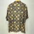 ピエールカルダン pierre cardin 90s レーヨン100 総柄 ヤシの木 アロハシャツ メンズ import:XL