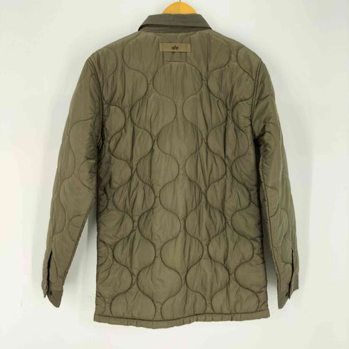 アルファインダストリーズ ALPHA INDUSTRIES ONION QUILTED SHIRT JACKET メンズ JPN:S
