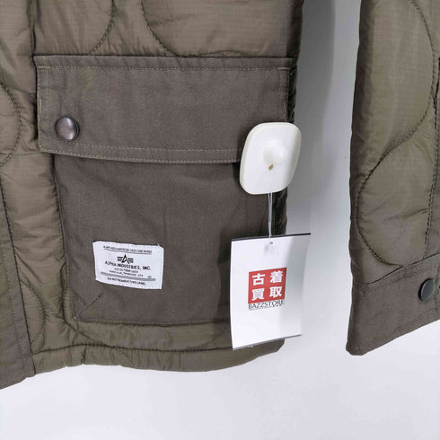 アルファインダストリーズ ALPHA INDUSTRIES ONION QUILTED SHIRT JACKET メンズ JPN:S