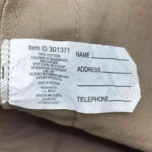 エルエルビーン L.L.Bean GROCERY TOTE グローサリー トート メンズ