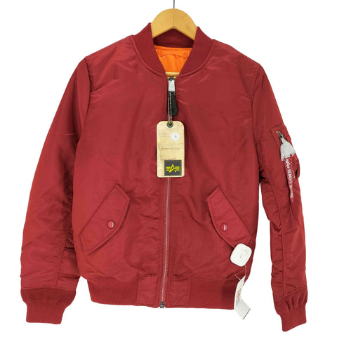 アルファインダストリーズ ALPHA INDUSTRIES ミリタリー フライト ジャケット レディース JPN:S