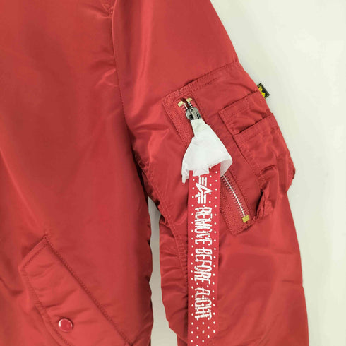 アルファインダストリーズ ALPHA INDUSTRIES ミリタリー フライト ジャケット レディース JPN:S
