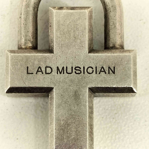 ラッドミュージシャン LAD MUSICIAN PADLOCK CROSS NECKLACE メンズ