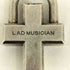 ラッドミュージシャン LAD MUSICIAN PADLOCK CROSS NECKLACE メンズ