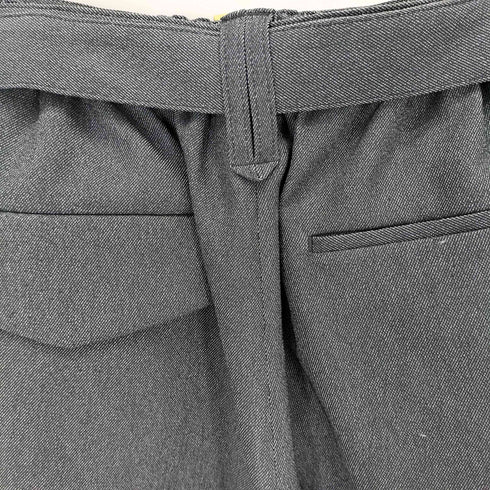 クルニ CULLNI 25AW Faux Denim 1Tuck Semi Wide Pants with Long Belt スラックスパンツ メンズ JPN:2