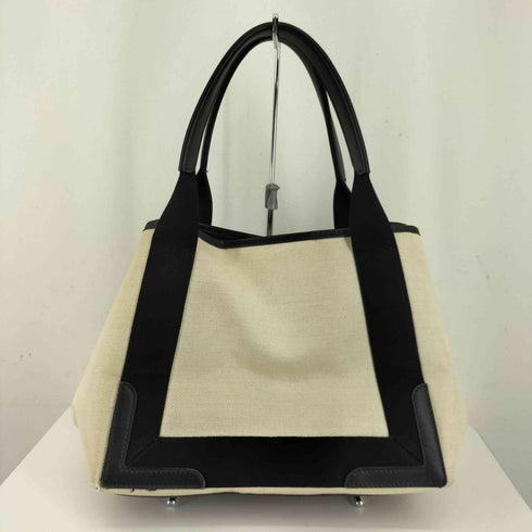 バレンシアガ BALENCIAGA ネイビーカバス スモール トートバッグ メンズ