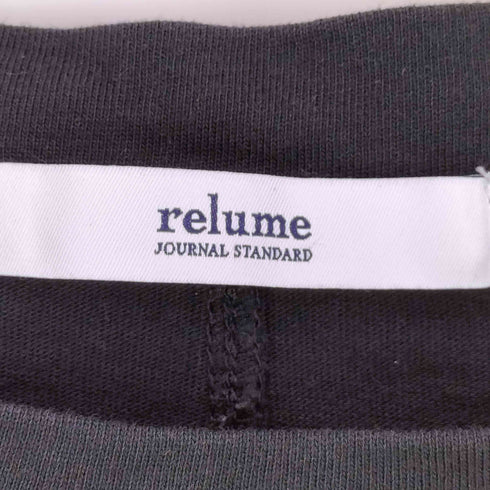 ジャーナルスタンダードレリューム JOURNAL STANDARD relume MVSコットンワイドプルオーバー レディース FREE