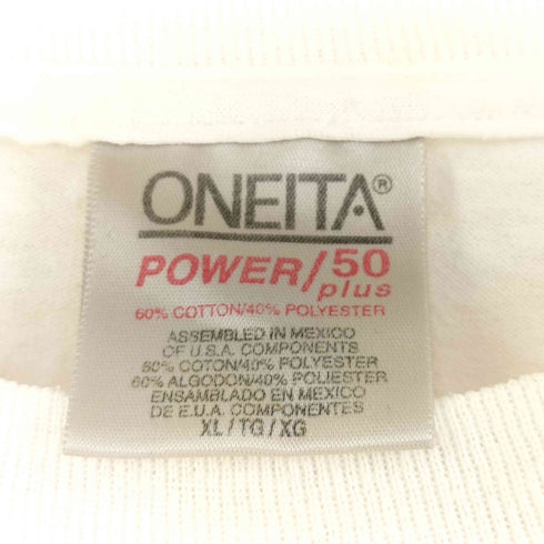 オニータ ONEITA 90s メキシコ製 浮世絵プリントクルーネックS/S Tシャツ メンズ JPN:XL