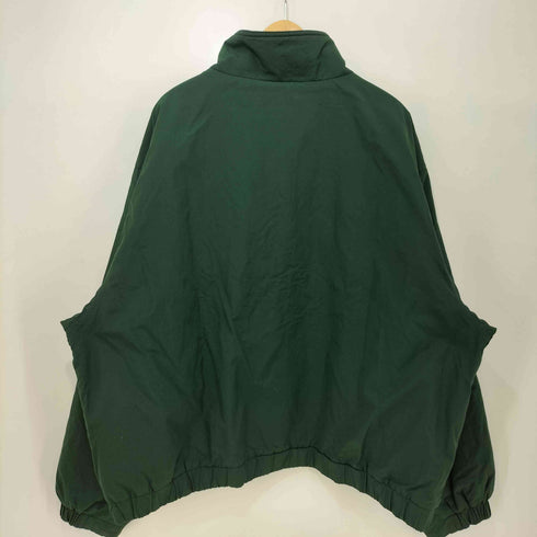 エディーバウアー Eddie Bauer 90s POLARTEC 裏フリース ナイロン ジップアップブルゾン メンズ import:XXL