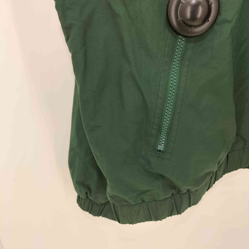 エディーバウアー Eddie Bauer 90s POLARTEC 裏フリース ナイロン ジップアップブルゾン メンズ import:XXL