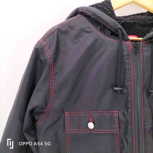 シュプリーム Supreme Sherpa Lined Nylon Zip Up Jacket メンズ JPN:L