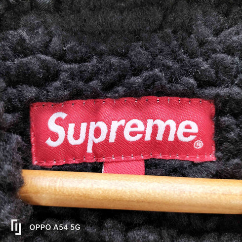 シュプリーム Supreme Sherpa Lined Nylon Zip Up Jacket メンズ JPN:L