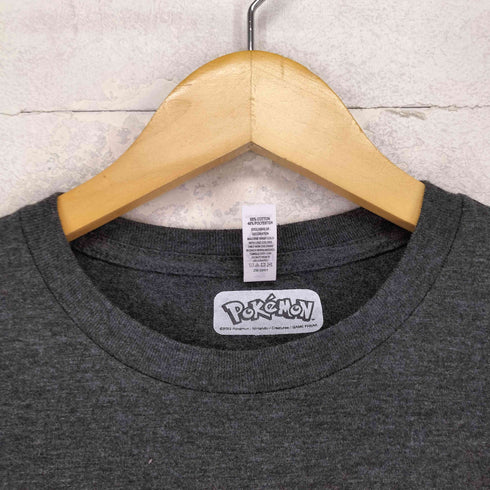 キャラクタープリントクルーネックTシャツ メンズ XL