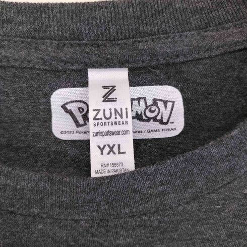 キャラクタープリントクルーネックTシャツ メンズ XL