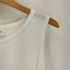ワイズ Ys 25SS COTTON JERSEY CHAIN STITCH SLEEVELESS T コットンジャージ チェーンステッチ ノースリーブ レディース JPN:2