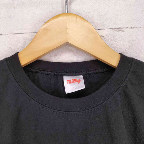 キャラクタープリントクルーネックTシャツ Y2K メンズ L