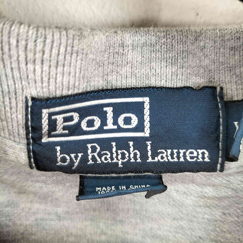 ポロバイラルフローレン Polo by RALPH LAUREN スモールポニー刺繍 L/S ポロシャツ メンズ import:XL