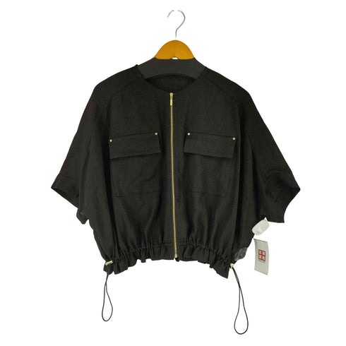 サロンアダムエロペ SALON adam et rope 26SS ハーフスリーブドロストライトブルゾン レディース FREE