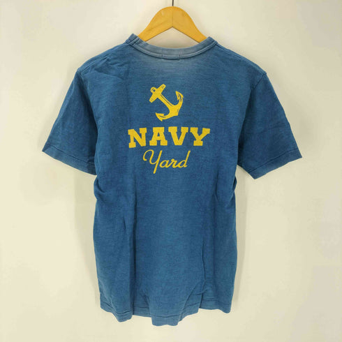 JUNKY SPECIAL ジャンキースペシャル No.JSP03 ORIGINAL T-SHIRT NAVY YARD メンズ import:S