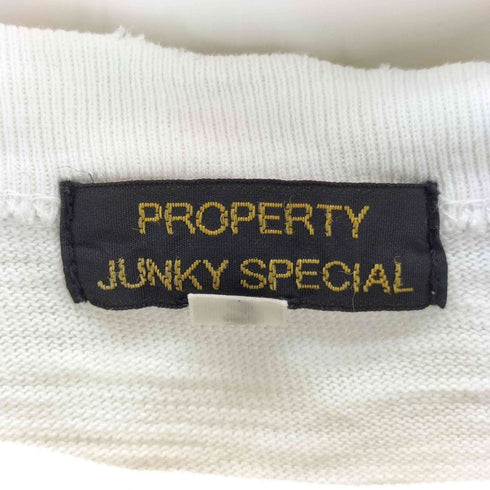 JUNKY SPECIAL ジャンキースペシャル TOKYO JAPAN ドラゴン 龍 プリント Tシャツ 裾袖 シングルステッチ メンズ JPN:S