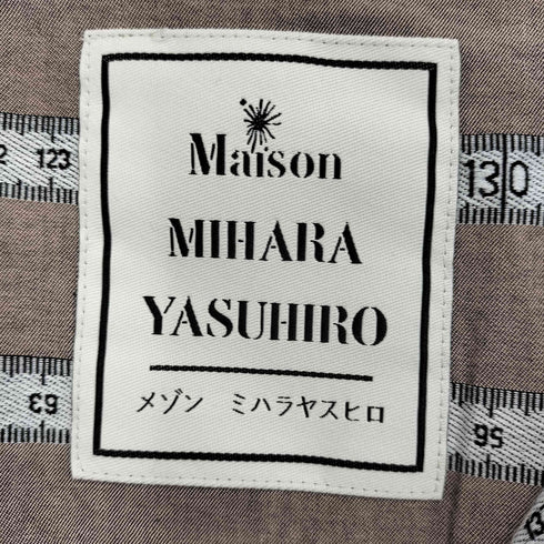メゾンミハラヤスヒロ Maison MIHARA YASUHIRO Majour Jaquard H/S Shirts メンズ JPN:46
