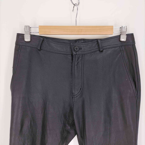 ジャンポールゴルチエオム Jean Paul GAULTIER HOMME ラムレザージップフライ パンツ archives メンズ 50