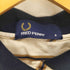 フレッドペリー FRED PERRY ストライプ ポロカラー プルオーバーシャツワンピース レディース UK:8