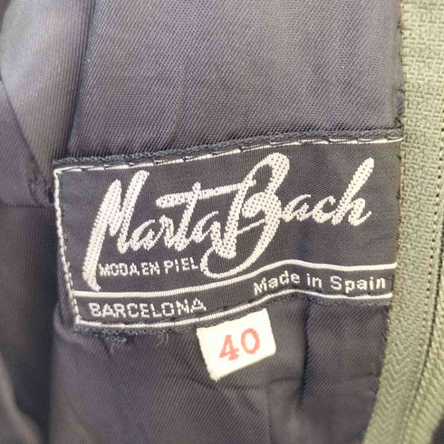 Marta Bach スペイン製 レザースカート import レディース 40
